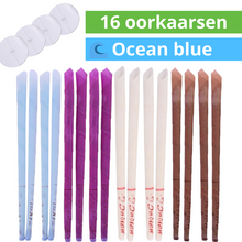 Afbeelding in Gallery-weergave laden, Oorkaars set 16 stuks VAIVE Oorkaarsstore oorkaarsen, oorkaars, oorkaars bestellen, ear candle, ear candles, geuren oorkaarsen, ocean blue oorkaarsenset